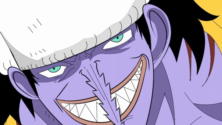 Draw Arlong one piece and make it 3d