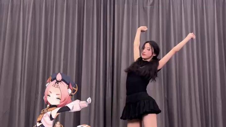 The motion capture actor actually started Genshin Impact like this?! [曦曦鱼]