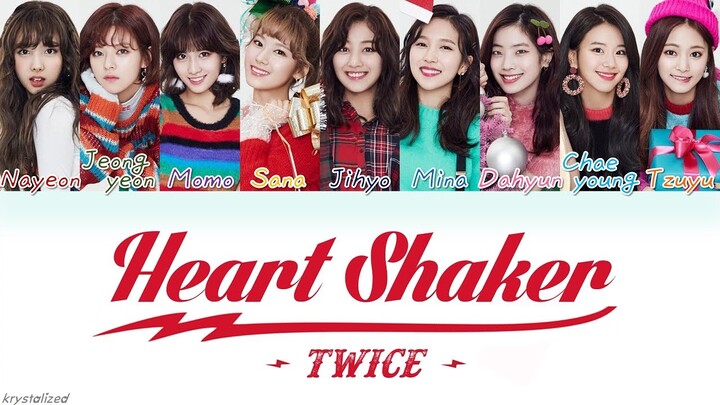 TWICE (트와이스) - Heart Shaker [HAN|ROM|ENG Color Coded Lyrics]