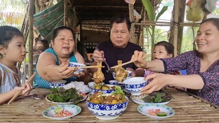 Cà Ri Vịt Nấu Củ Mì Trời Đang Mưa Ăn Món Này Là Hết Ý| TKQ & Family T709