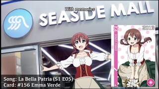 SIF/SIFAS Outfits Used in the Nijigaku Anime Songs