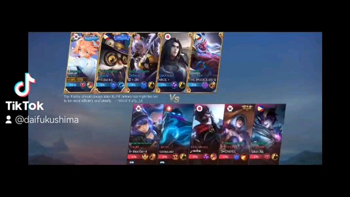 Gameplay Fanny#MobileLegend#Fanny