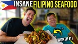 INSANE grilled FILIPINO SEAFOOD Feast in BOHOL!!!