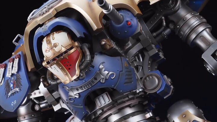 Have you ever seen such a big Warhammer mech? Dark Origin Empire Knight unboxing sharing [Xiami Big 