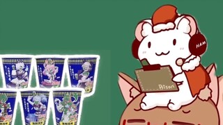 Bà Hamster lén ăn 15 tấn mì ăn liền lúc nửa đêm!