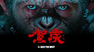《西山战记-贺岁》如果西游的那只猴子在一个科幻废土末日时代会发生什么故事？【AI影像大赛-奇幻赛道】