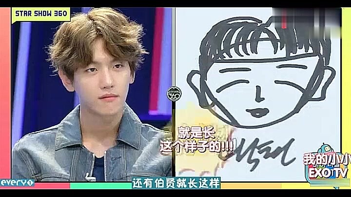 EXO’s D.O. drew caricatures of the members, and after seeing them, the members wanted to swat a goos