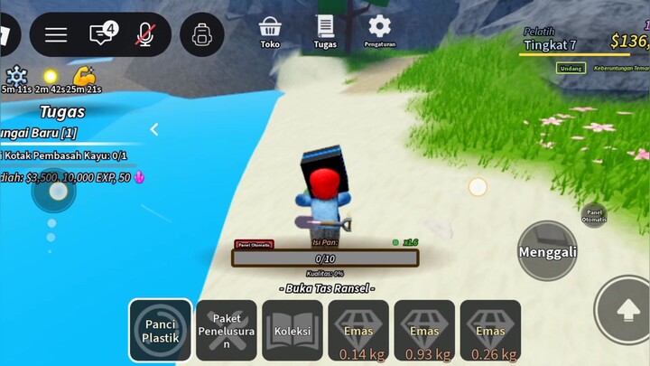 Menemukan Batu Cantik #Roblox #fyp
