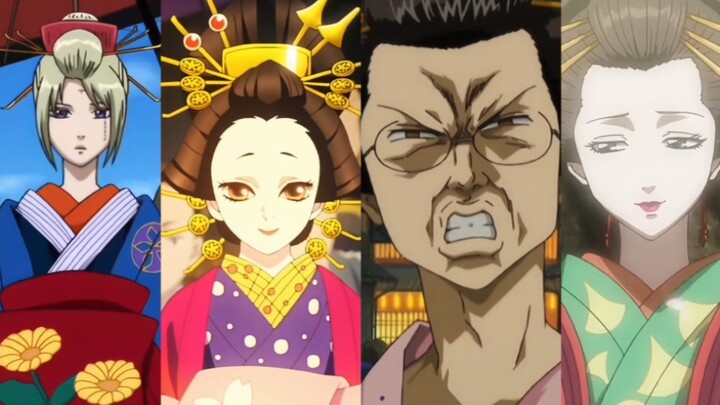 The Four Great Oiran of Yoshiwara! Who will you take on in a duel?