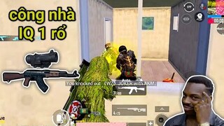 PUBG Mobile - Game Đấu Mình Bị Report Cực Nhiều Vì AKM Scope 6 | Công Nhà IQ Tầm Vũ Trụ =))