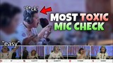 THE MOST TOXIC MIC CHECK YOU’LL EVER SEE IN MPL… 🤣
