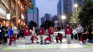 Lần đầu tiên trên toàn quốc! Vũ đạo ngẫu hứng Liễu Châu, buổi trình diễn đường phố nhóm &TEAM - Unde