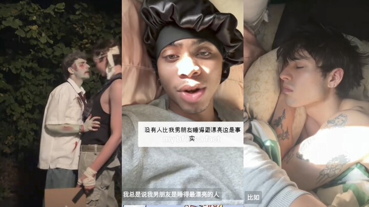 Pria muda secara terbuka mengatakan bahwa posisi tidur pacarnya begitu menawan, pagi-pagi saja sudah