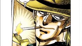 Besides Jotaro, which other characters smoke?