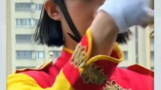 Taiwan High School, Drill Band performance.