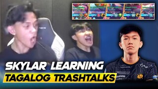 FUNNY SKYLAR TRASHTALKING IRRAD and BRUSKO in TAGALOG