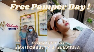 I got invited in Nailscessity & Luxeria (Free Pamper Day!) Part 1 | Jamaica Galang