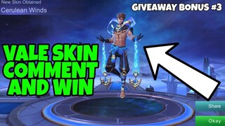 Vale skin giveaway | Giveaway Bonus #3