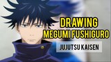 Drawing Megumi Fushiguro [jujutsu kaisen]