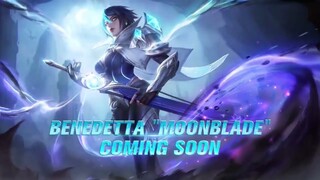 MLBB || Benedetta New Skin " MoonBlade"