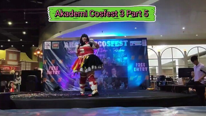 Akademi Cosfest 3 Part 5 - Coswalk Competition - Bekasi Cyber Park