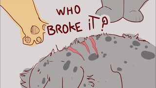 who broke ashfur - warrior cats meme