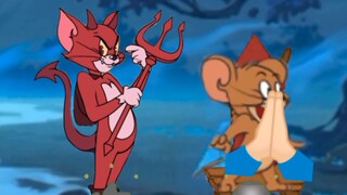 Tom and Jerry: Badang pasti divanya. Dari mana dia berani menimba pengalaman di sini?