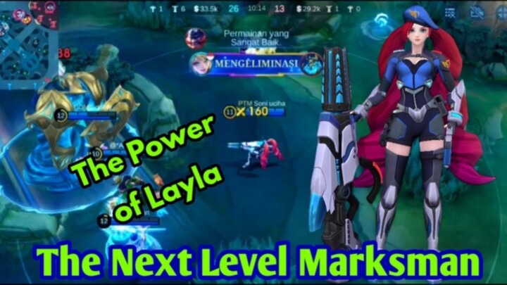 This is Layla Critical Damage | MLBB MOBILE LEGEND