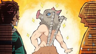 [Anime]Demon Slayer: Hitung Berapa Kali Inosuke Dipanggil 