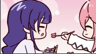 Seperti apa rasa buah persik dengan blueberry? 【Pakaian musim gugur kelompok Narukami】