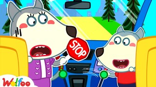 Stop, Wolfoo! Don't Be Naughty while Mom Is Driving - Learn Safety Tips for Kids | Wolfoo Channel