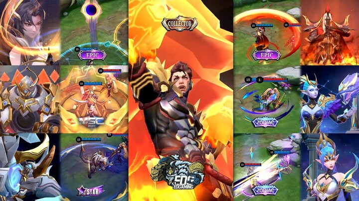 Paquito Collector, Leomord Epic, Karina & Selena Zodiac Revamp | 8 New Skin Upcoming MLBB Update