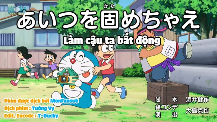 Doraemon : Dịch vụ vận chuyển Nobita thế nào? - Làm cậu ta bất động