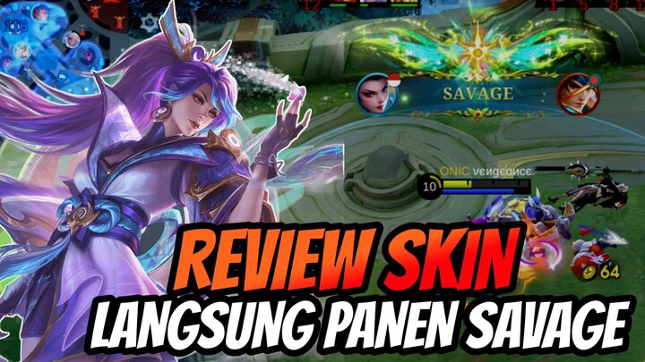 review skin hanabi langsung panen savage