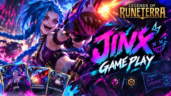 Perjalanan Jinx Terus Berlanjut Jinx game play Legends of Runtera.