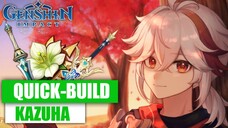 BUILD KAZUHA DALAM 1 MENIT || GENSHIN IMPACT || GUIDE