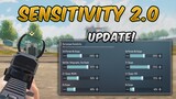 Sensitivity 2.0 BGMI/PUBG Mobile (My New Sensitivity Update)