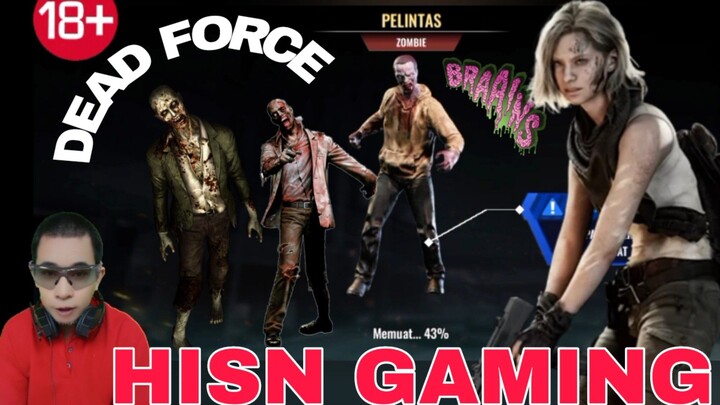 game dead force, menolong teman yang di serang zombie