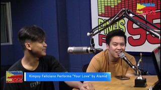 Kimpoy Feliciano performs "Your love" by Alamid