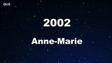 2002 Anne Marie Karaoke With Guide Melody Instrumental