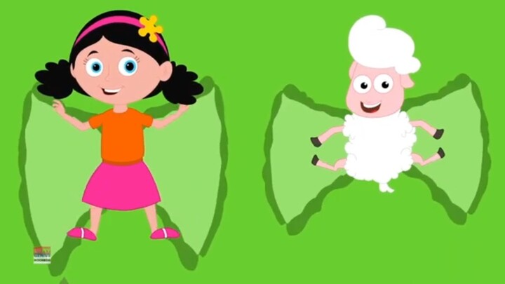 Mary pernah punya domba kecil | lagu kartun untuk anak anak