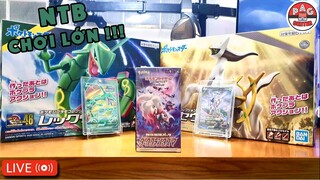 Ad đại gia NTB chơi lớn mở 1 box Dark Phantasma và 2 bộ mô hình Pokemon Huyền Thoại !!! | PAG Center