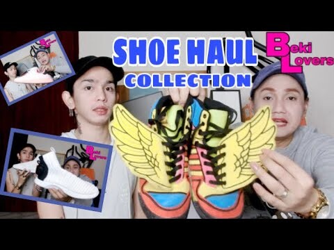 SHOE HAUL COLLECTION + GIVEAWAY ANNOUNCEMENT | beki lovers | gay couple