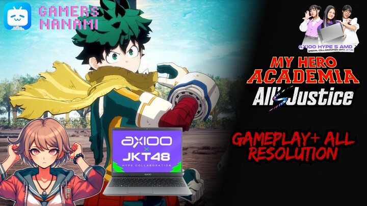Test Boku No hero Academia DI laptop JKT48!