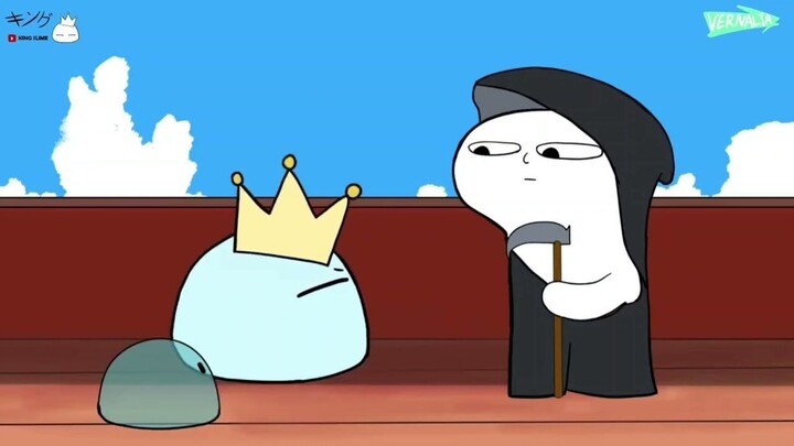 MARTIN JADI PENGAWAL RAJA ft. @Vernalta - harta karun langit part 5 - animasi king slime