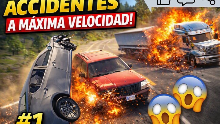 Accidentes a máxima velocidad 😨