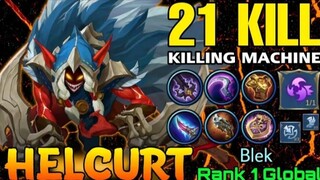 100% Unstuppable | Helcurt Best Build And Emblem -Build Top Global Helcurt -MobileLegends