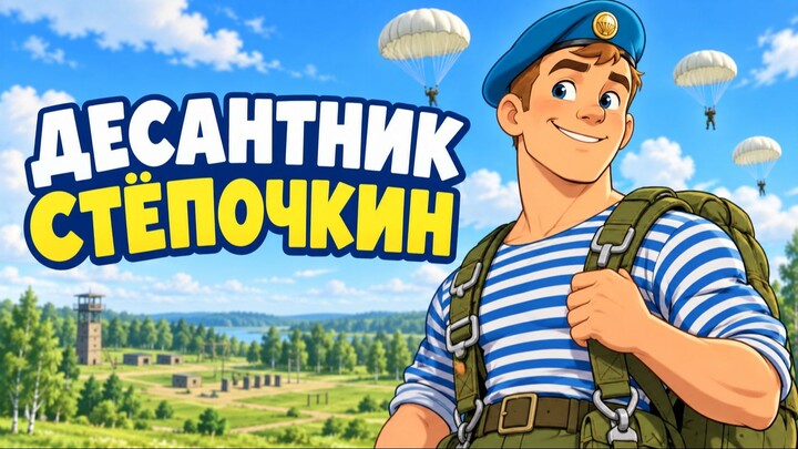 Десантник Степочкин все серии 1-4 все части  Мультфильм