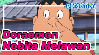 Shizuka Mendorong Nobita Agar Berani Melawan Gion