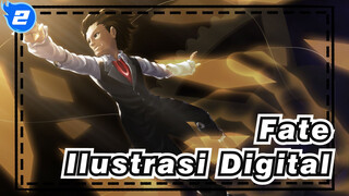 [Fate] Takdir menghalangi tenggorokanku, Ilustrasi Digital_2